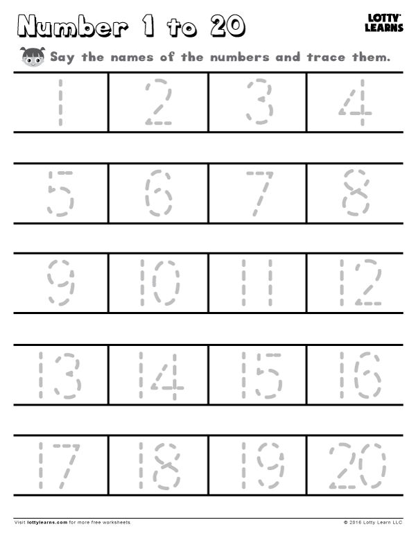 Learn To Write The Numbers From 1 To 50 Use The Dashed 