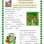 Little Red Riding Hood Worksheet Free ESL Printable