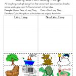 Living And Non Living Things Sort Worksheet Have Fun