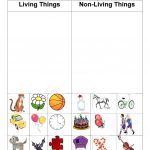 Living Nonliving Things Worksheet Free ESL Printable