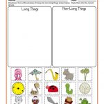 Living Things And Non Living Things Sorting Worksheet