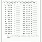 Maths Sheets For Year 4 Addition Coloring Sheets