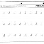 Multiplication Worksheets Mad Minute