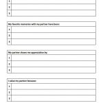 My Partner S Qualities Couples Therapy Worksheets