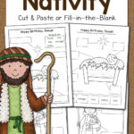 Nativity Label The Picture Worksheets Mamas Learning Corner