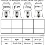 Nouns Are Sweet Activities Anchor Chart Common Core