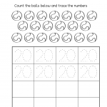 Number 20 Writing Counting And Identification Printable