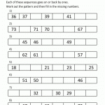 Number Sequence Worksheets Ks1 NumbersWorksheet