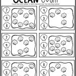 Ocean Math And Literacy Worksheets For Preschool Ocean