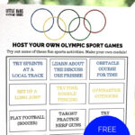 Olympic Sports Activities Printable For Kids Summer Olympics
