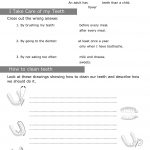 Personal Hygiene Worksheets For Kids Level 2 Personal