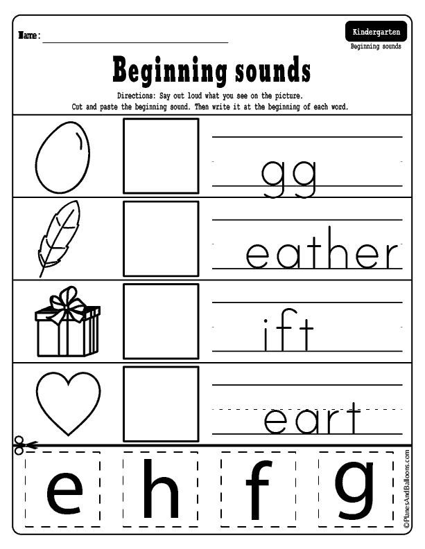 Pin On Kindergarten Worksheets Free Printables