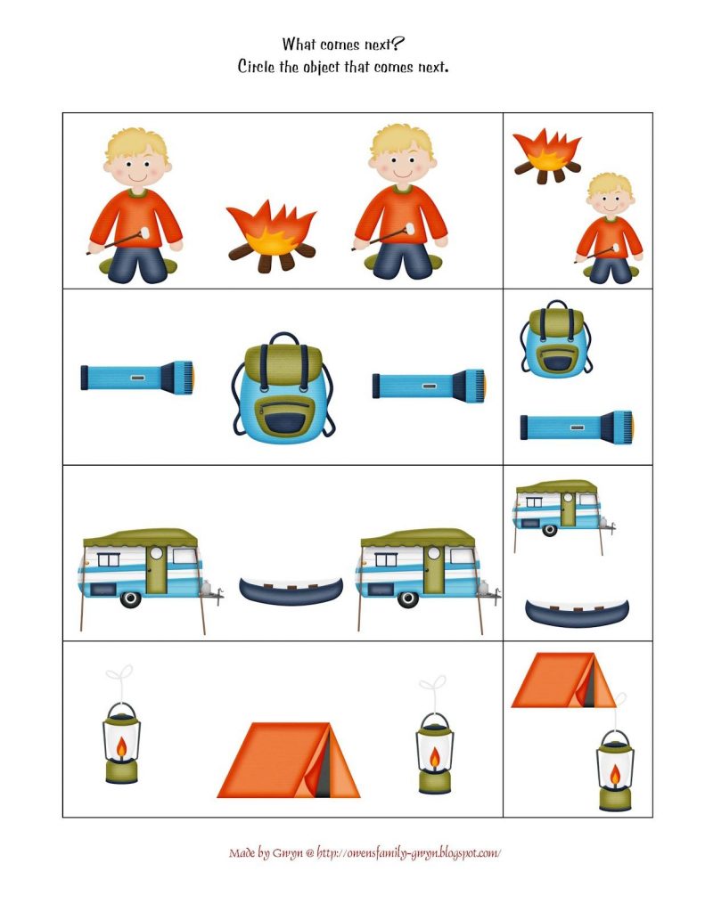Pin On Preschool Theme Camping