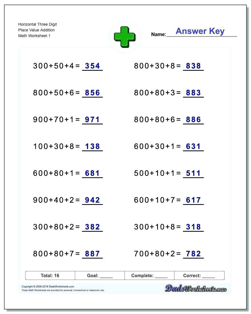 Place Value Worksheets 3rd Grade To Printable Place Value 
