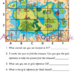 Practice Grid References With This Fun Treasure Map