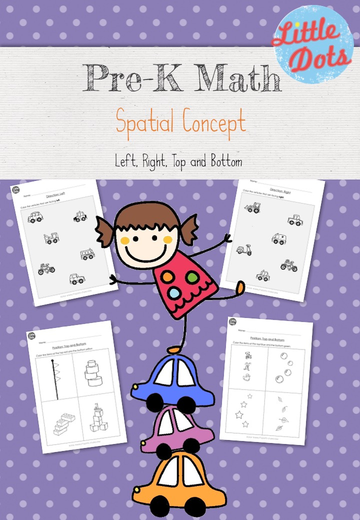 Pre K Spatial Concepts Worksheets And Activities Little 