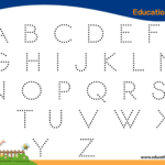 Preschool Worksheets Alphabet Tracing And Coloring