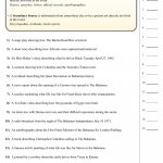 Primary And Secondary Sources Bahamas Worksheet