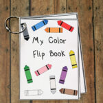 Printable Color Flash Card Flip Book