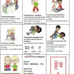 Printable First Aid Worksheets For Kids Worksheets For All