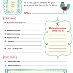Printable New Year S Resolution Template Scholastic
