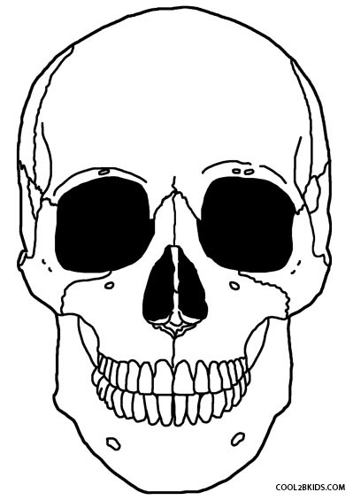 Printable Skeleton Coloring Pages For Kids