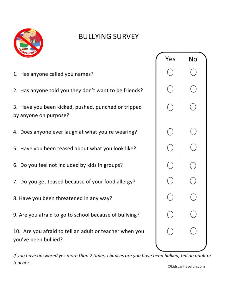 Printable Worksheets About Bullying Letter Worksheets