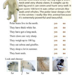 Reading Polar Bears Worksheet Polar Bear Family