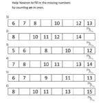 Reception Maths Worksheets Printable Counting Coloring