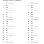 Rounding To The Nearest Ten Worksheets 3rd Grade