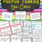 Self Esteem And Positive Thinking Task Cards Distance