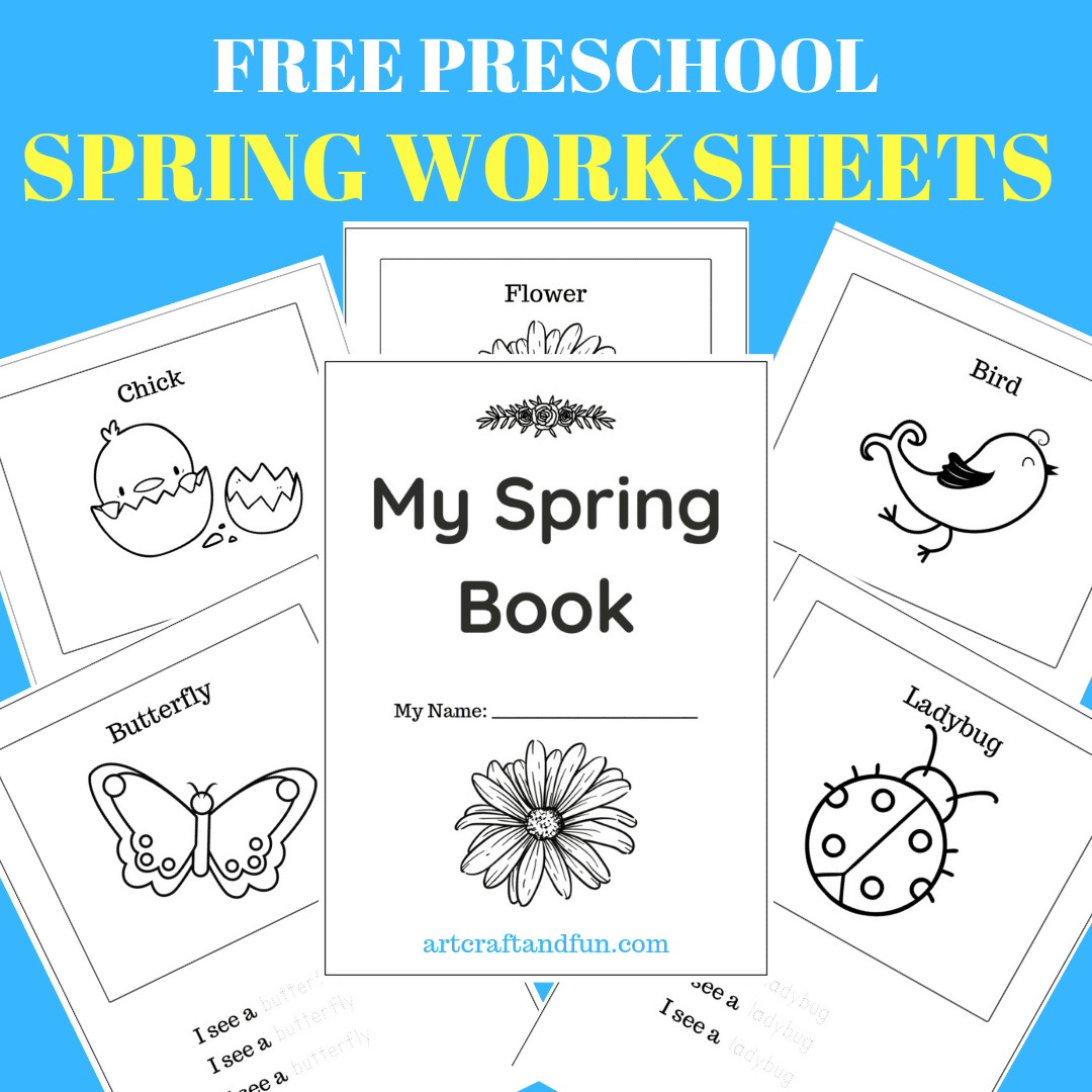 Spring Worksheets For Preschool Free Printable Art 