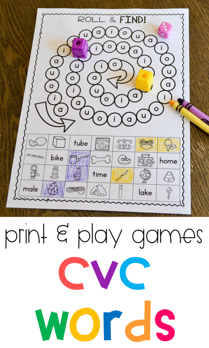 Susan Jones Teaching Short Vowel CVC Phonics Games 