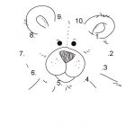 Teddy Bear Dot To Dot Numbers 1 10 Bear Theme Preschool