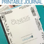 The GENESIS Bible Study Companion Printable Journal