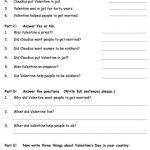 The History Of Valentine S Day English ESL Worksheets