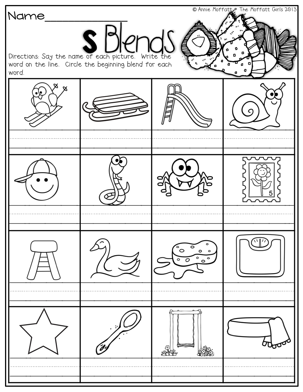 The Moffatt Girls Winter Math And Literacy Packet First