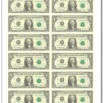 These Printable Play Money Sheets Can Be Cutup And Used