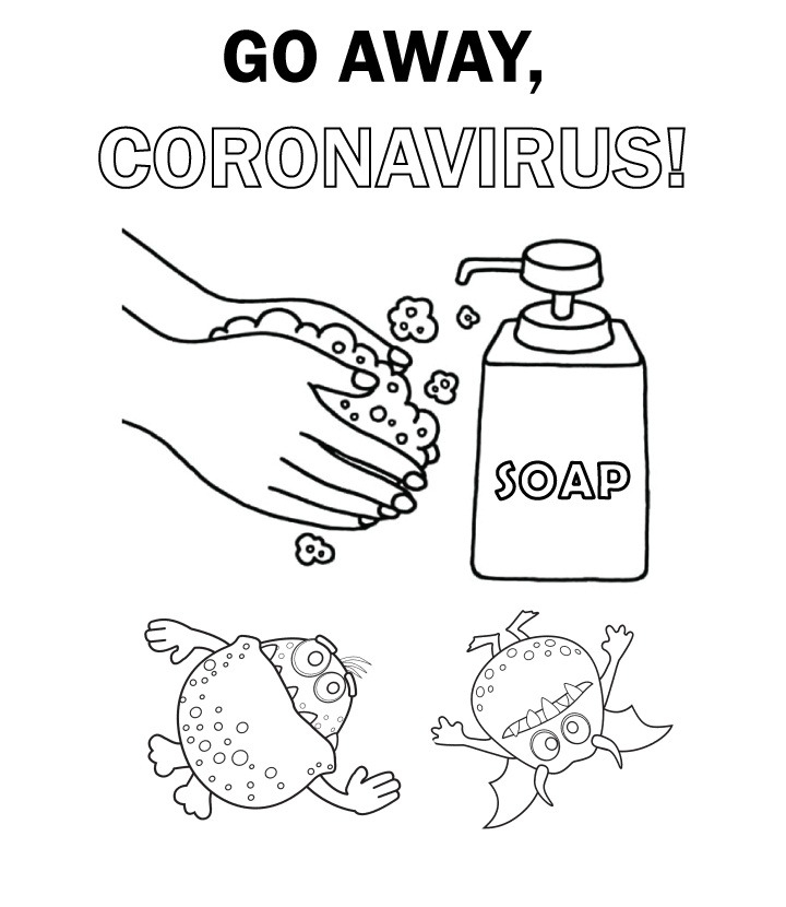 Top 20 Printable Coronavirus Coloring Pages Online 