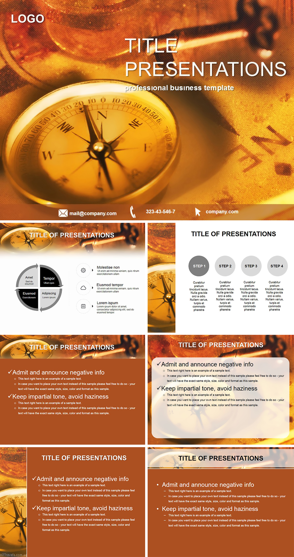 Treasure Hunt PowerPoint Template ImagineLayout