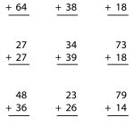 Try Our FREE Worksheet For Double Digit Addition