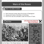 Wars Of The Roses Facts Worksheets Deaths Outcome Context