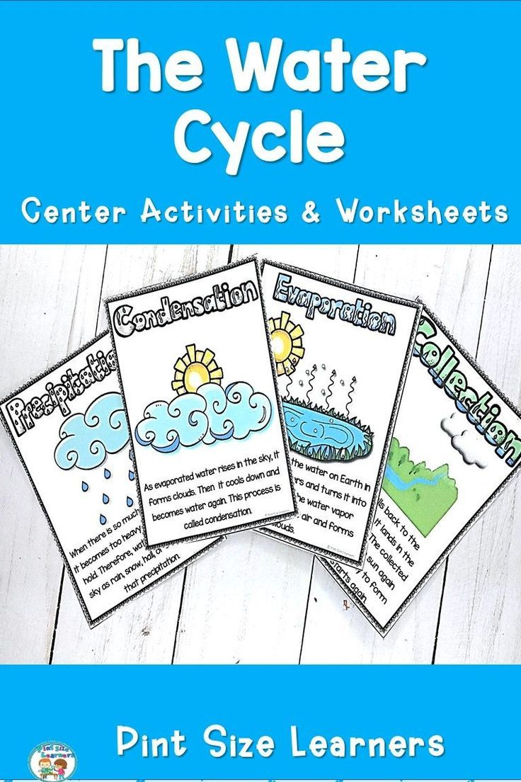 Water Cycle Activities Worksheets Water Cycle 