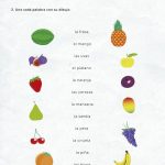 We Have New Worksheet To Teach Fruits In Spanish Check It
