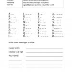 Worksheet Morse Code Worksheet Worksheet Fun Worksheet