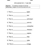 Worksheets Writing Worksheets English Worksheets For