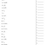30 Classifying Real Numbers Worksheet Education Template