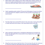 36 MATH WORKSHEETS FOR KIDS ANSWERS