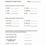 50 Scientific Notation Worksheet Answer Key In 2020