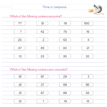 6th Grade Number Theory Worksheets PDF Math Skills For Kids
